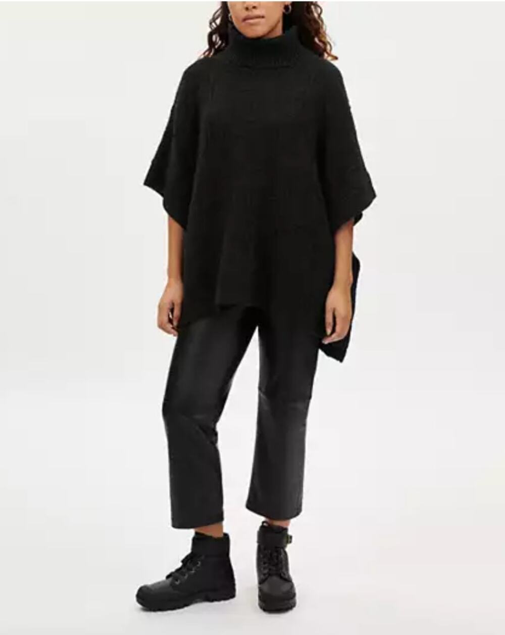 *COACH Signature Knit Poncho XS/S Oversize NWT*